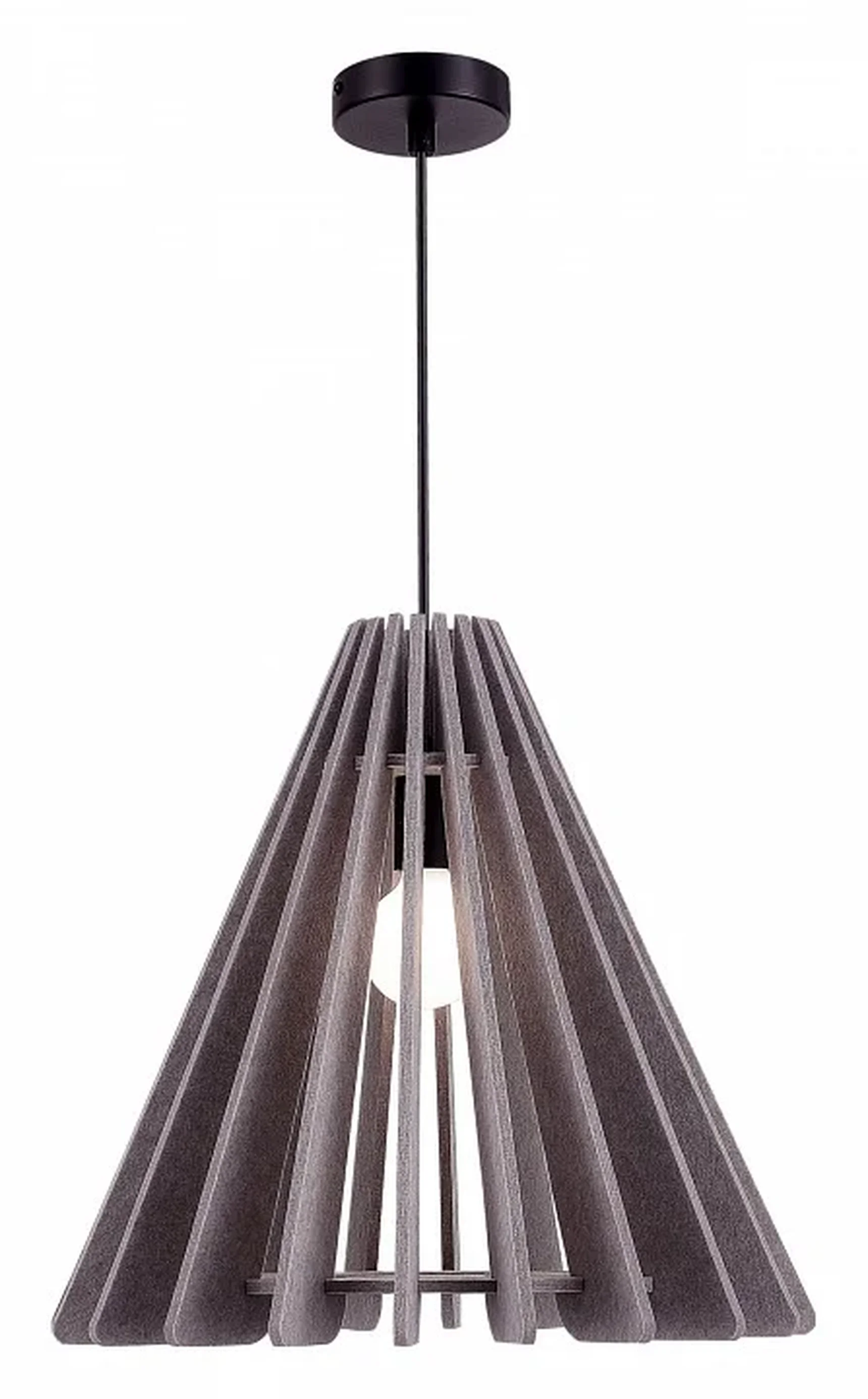 Светильник подвесной ST-Luce Черный/Бежевый E27 1*60W