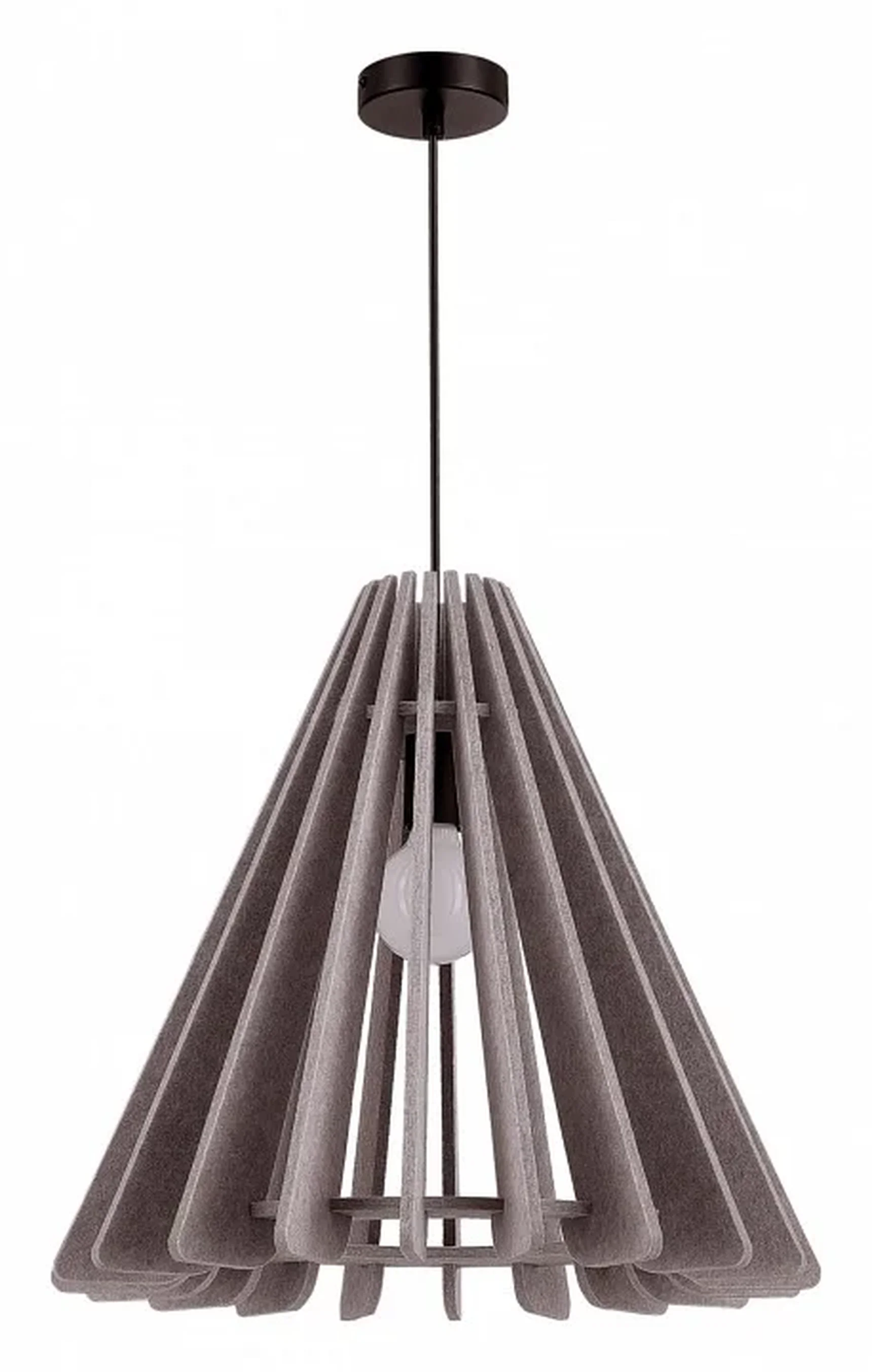 Светильник подвесной ST-Luce Черный/Бежевый E27 1*60W