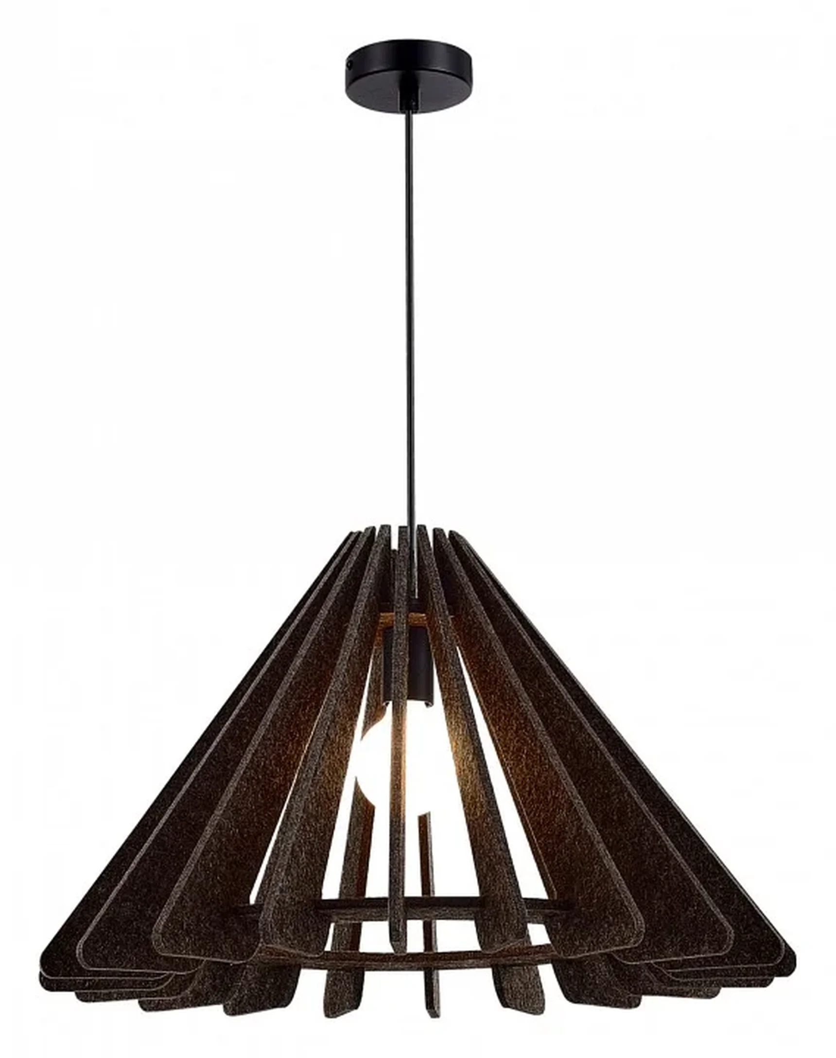 Светильник подвесной ST-Luce Черный/Серый E27 1*60W