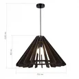 Светильник подвесной ST-Luce Черный/Серый E27 1*60W