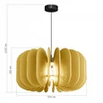 Светильник подвесной ST-Luce Черный/Желтый E27 1*60W