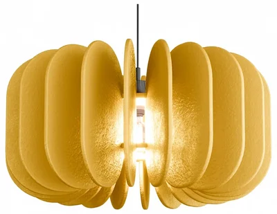 Светильник подвесной ST-Luce Черный/Желтый E27 1*60W