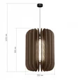 Светильник подвесной ST-Luce Черный/Серый E27 1*60W