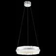 Светильник подвесной ST-Luce Хром/Хром, Прозрачный LED 1*34W