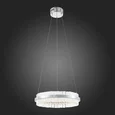Светильник подвесной ST-Luce Хром/Хром, Прозрачный LED 1*34W