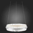 Светильник подвесной ST-Luce Хром/Хром, Прозрачный LED 1*34W
