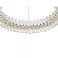 Светильник подвесной ST-Luce Хром/Хром, Прозрачный LED 1*34W