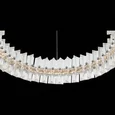 Светильник подвесной ST-Luce Хром/Хром, Прозрачный LED 1*34W