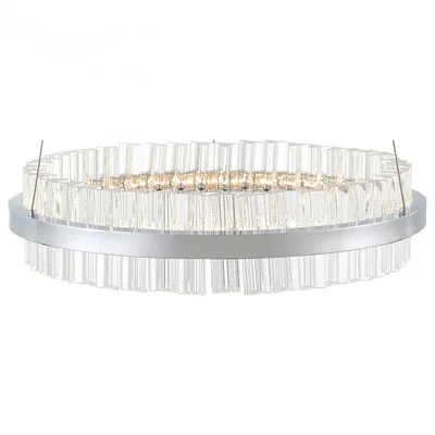 Светильник подвесной ST-Luce Хром/Хром, Прозрачный LED 1*34W