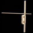 Светильник настенный ST-Luce Матовое золото/Белый LED 2*10W