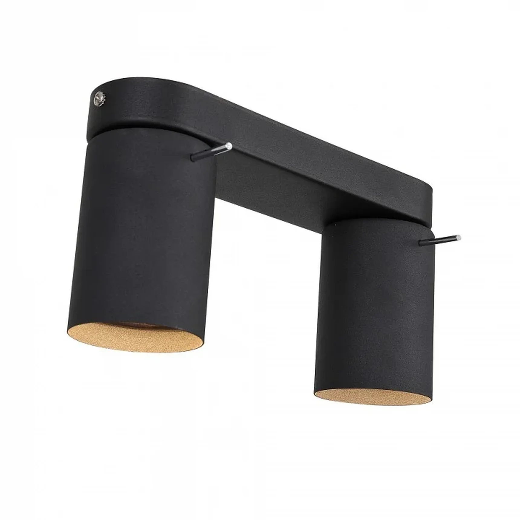 Светильник настенный ST-Luce Черный, Хром/Черный GU10 LED 2*3W