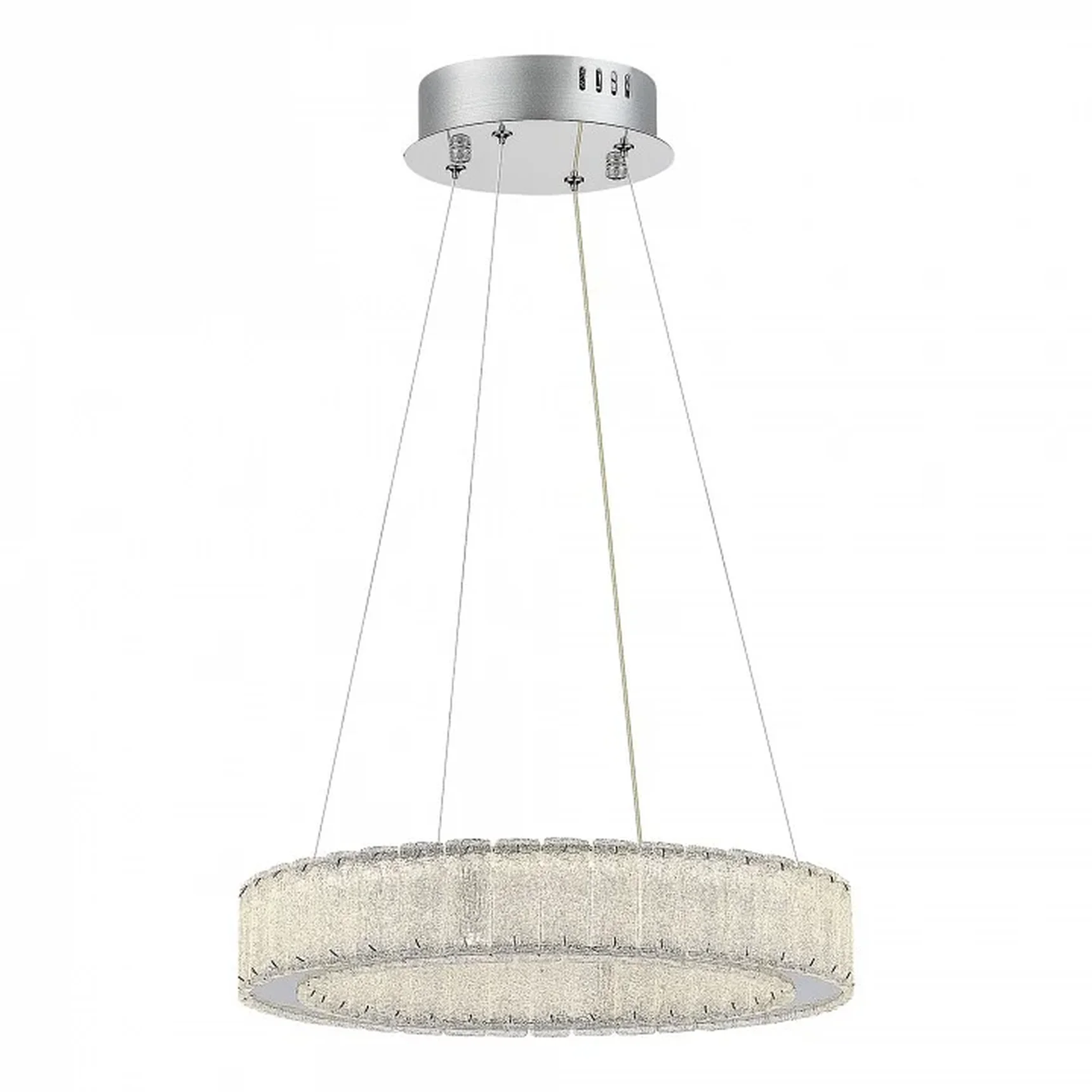 Люстра подвесная ST-Luce Хром/Хром LED 1*20W 3000K