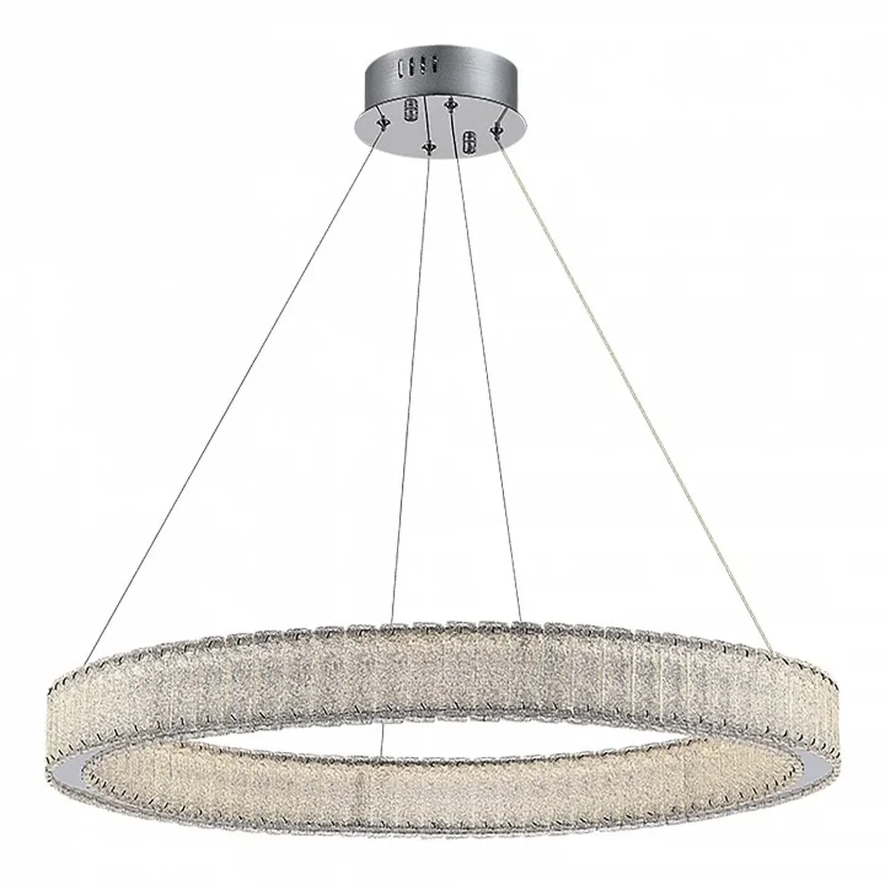 Люстра подвесная ST-Luce Хром/Хром LED 1*40W 3000K
