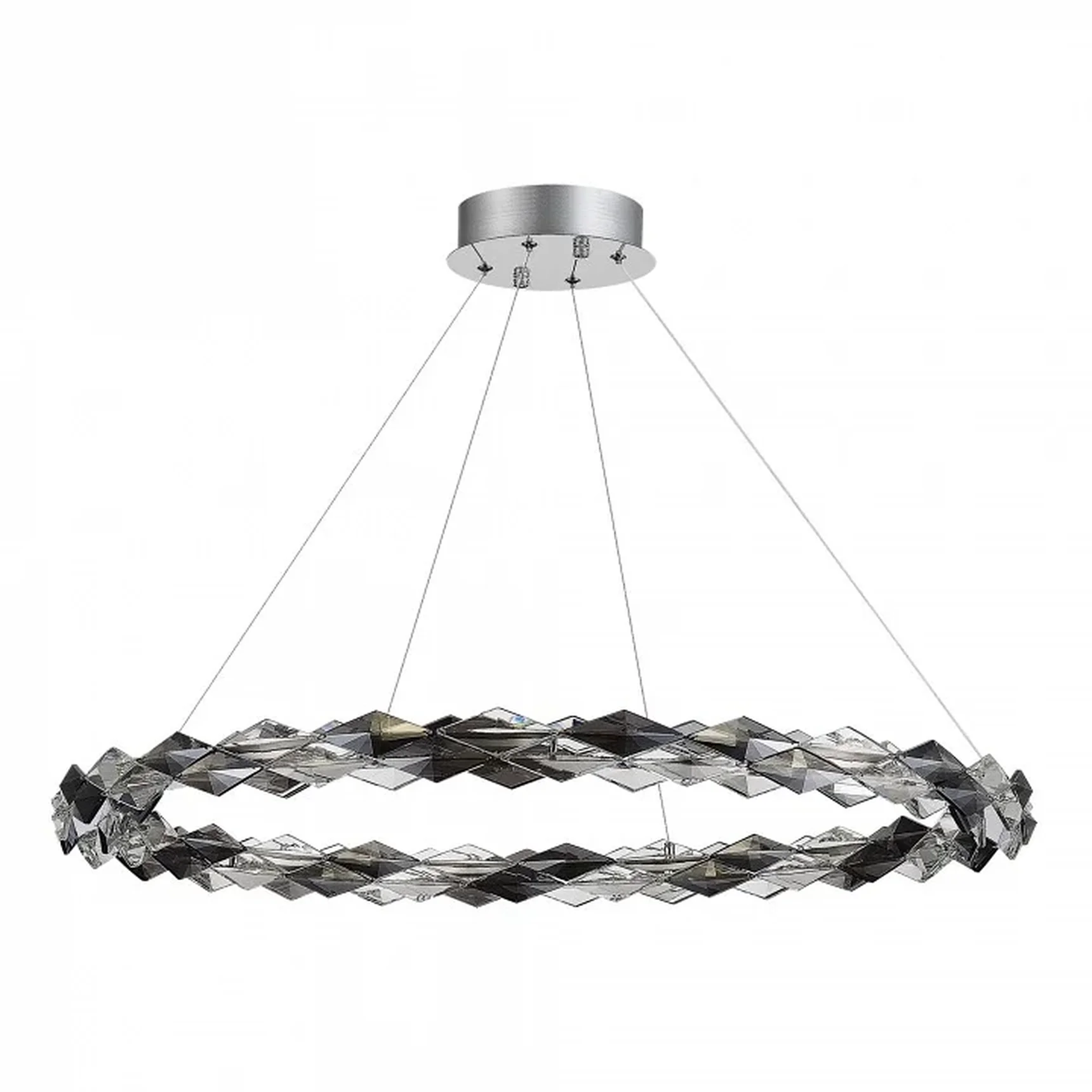 Люстра подвесная ST-Luce Золотистый/Прозрачно-Дымчатый LED 1*30W 3000K