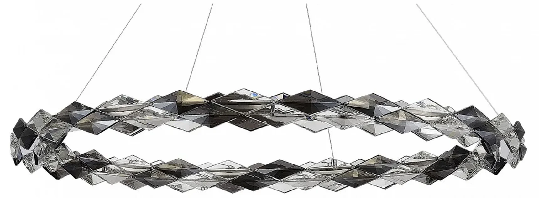 Люстра подвесная ST-Luce Золотистый/Прозрачно-Дымчатый LED 1*30W 3000K