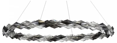 Люстра подвесная ST-Luce Золотистый/Прозрачно-Дымчатый LED 1*30W 3000K