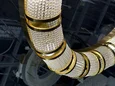 Светильник подвесной ST-Luce Латунь/Прозрачный LED 1*65W