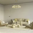Светильник подвесной ST-Luce Латунь/Прозрачный LED 1*65W