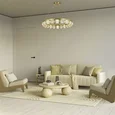 Светильник подвесной ST-Luce Латунь/Прозрачный LED 1*65W