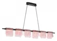 Светильник подвесной ST-Luce черный/розовый LED 1*36W 4000K VOILE