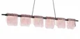 Светильник подвесной ST-Luce черный/розовый LED 1*36W 4000K VOILE