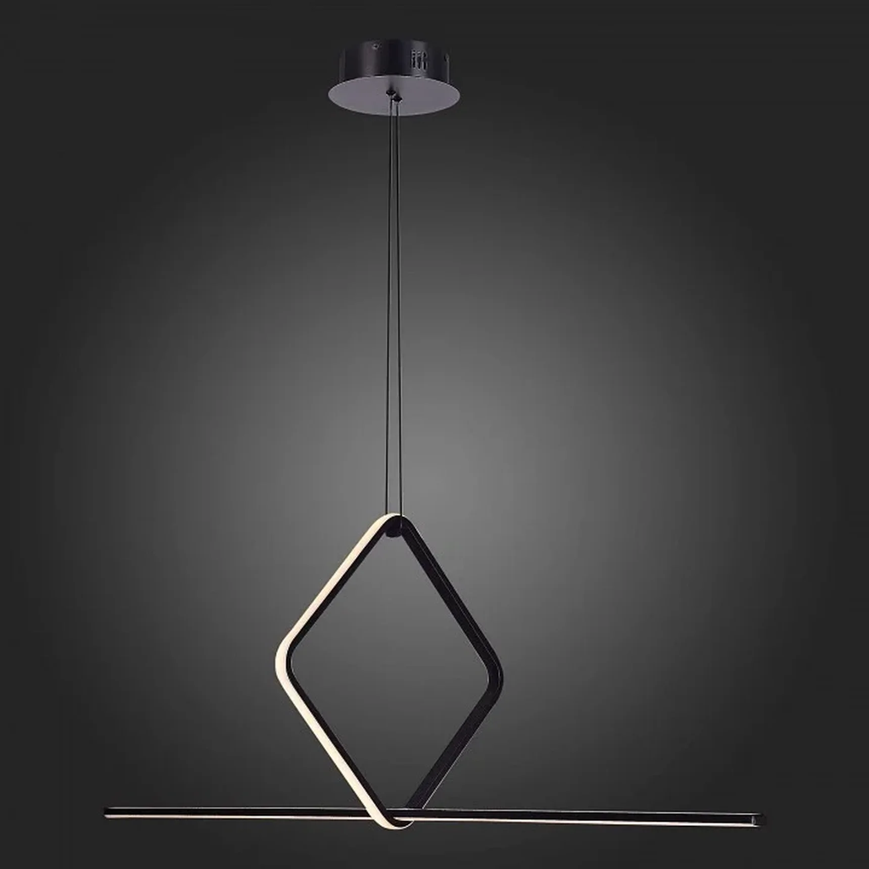 Светильник подвесной ST-Luce Черный LED 1*35W 4000K