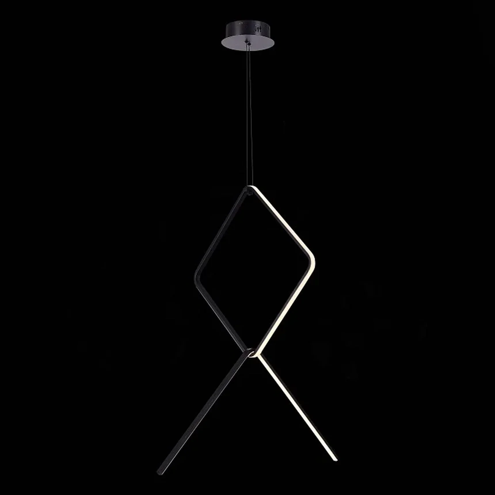 Светильник подвесной ST-Luce Черный LED 1*50W 4000K