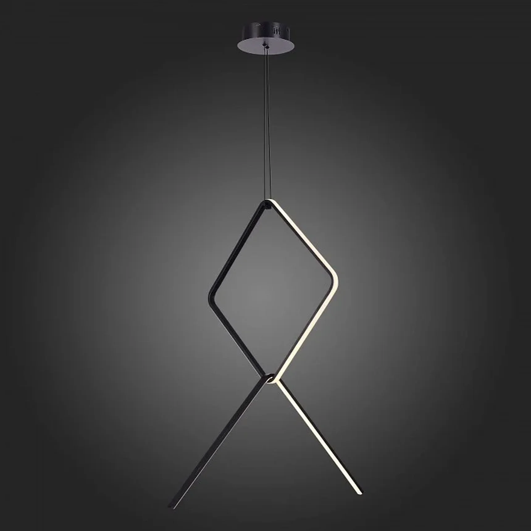 Светильник подвесной ST-Luce Черный LED 1*50W 4000K