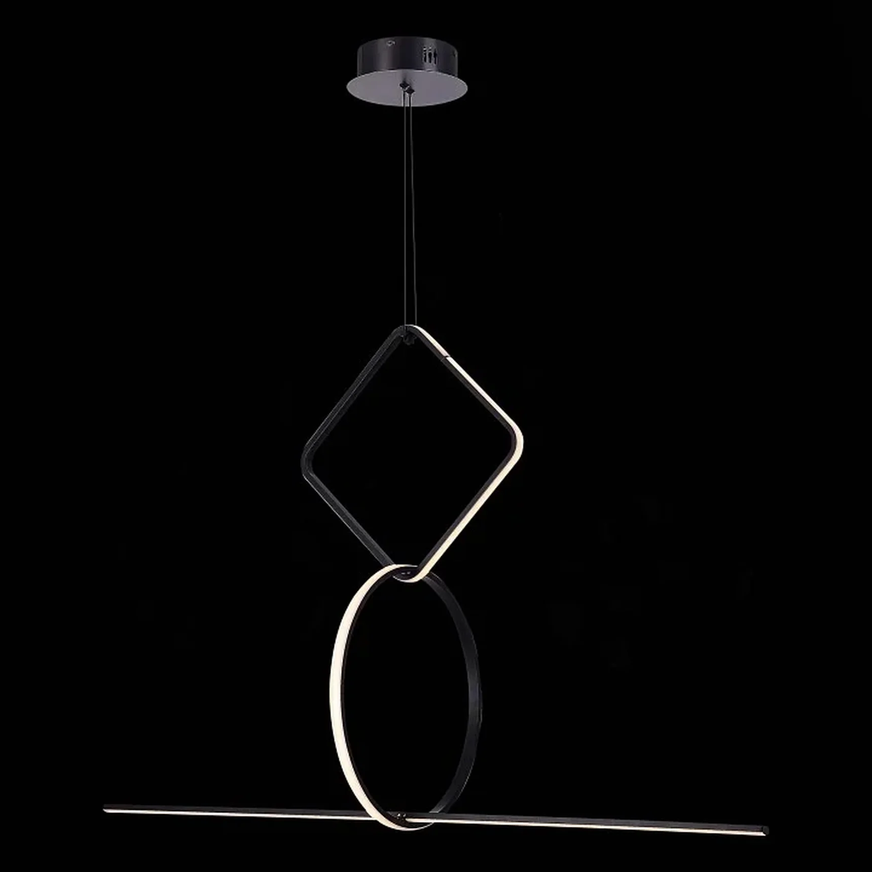 Светильник подвесной ST-Luce Черный LED 1*50W 4000K