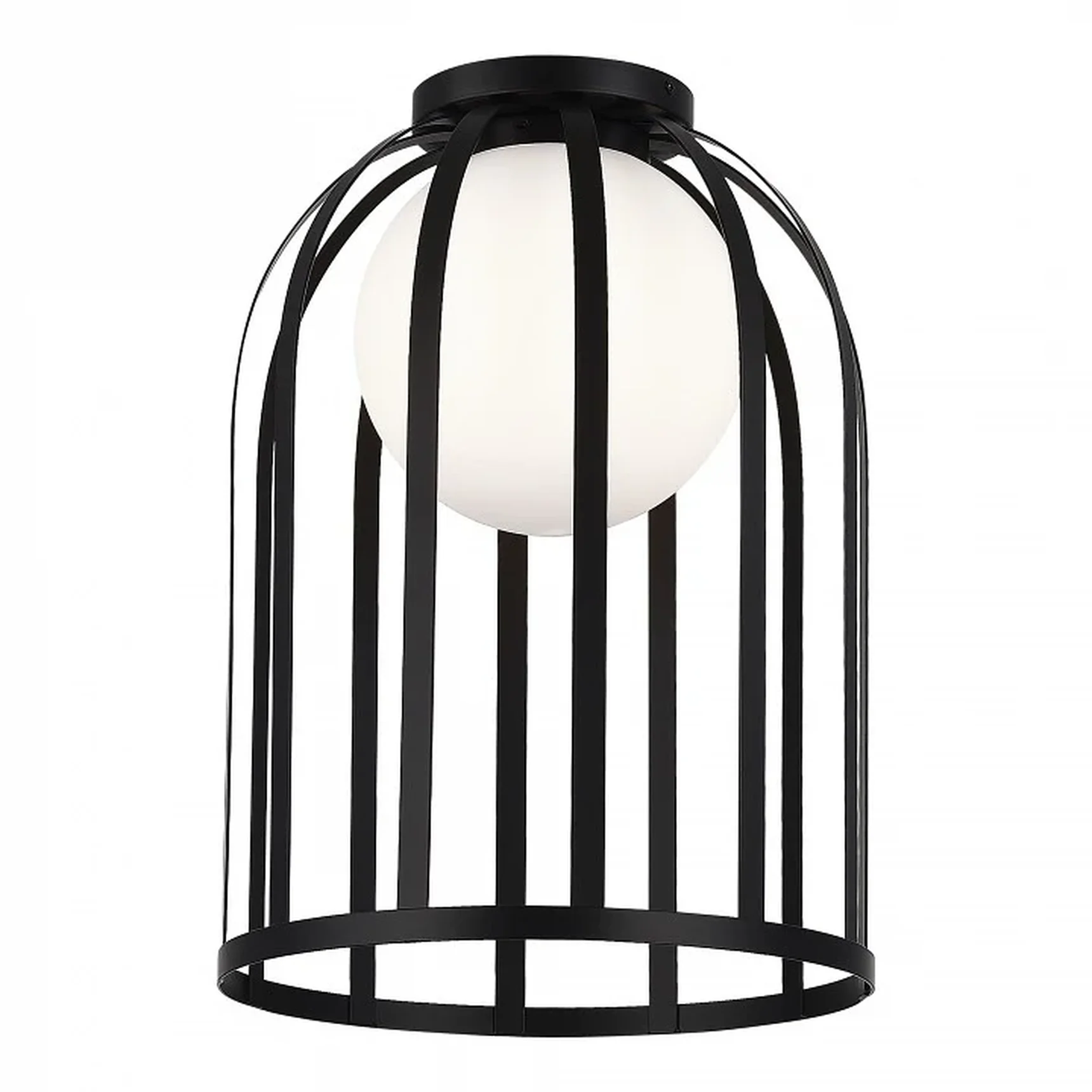 Светильник потолочный ST-Luce Черный/Белый E27 1*60W