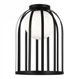 Светильник потолочный ST-Luce Черный/Белый E27 1*60W