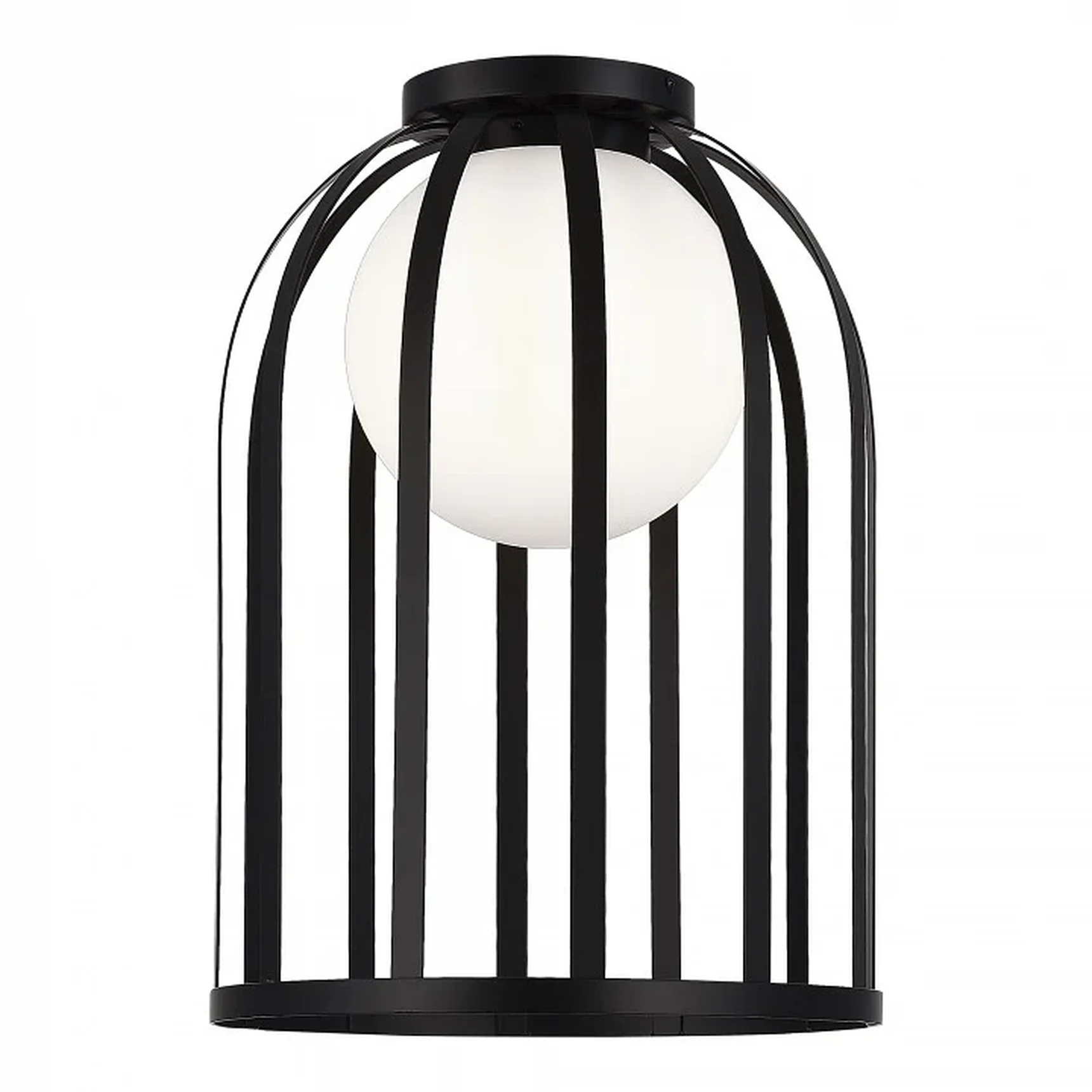 Светильник потолочный ST-Luce Черный/Белый E27 1*60W