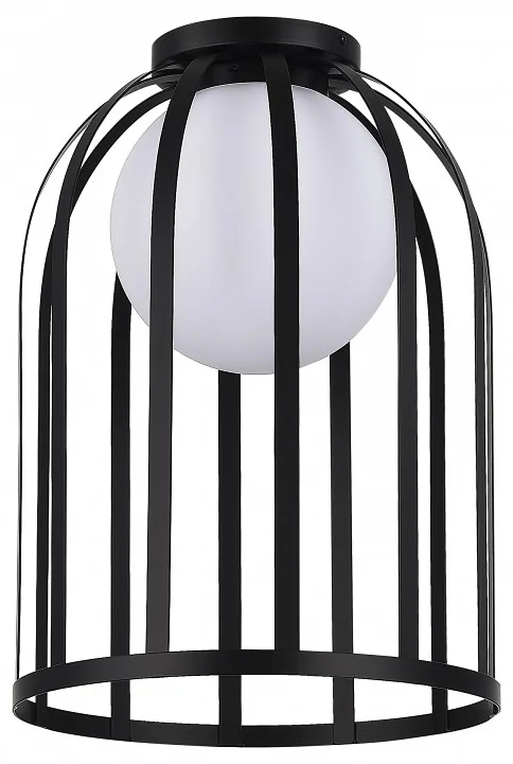 Светильник потолочный ST-Luce Черный/Белый E27 1*60W