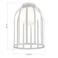 Светильник потолочный ST-Luce Белый/Белый E27 1*60W