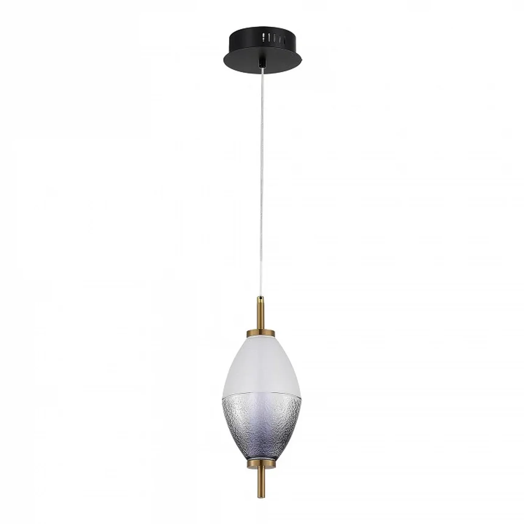 Светильник подвесной ST-Luce Черный/Белый, Дымчатый LED 1*8W 3000K