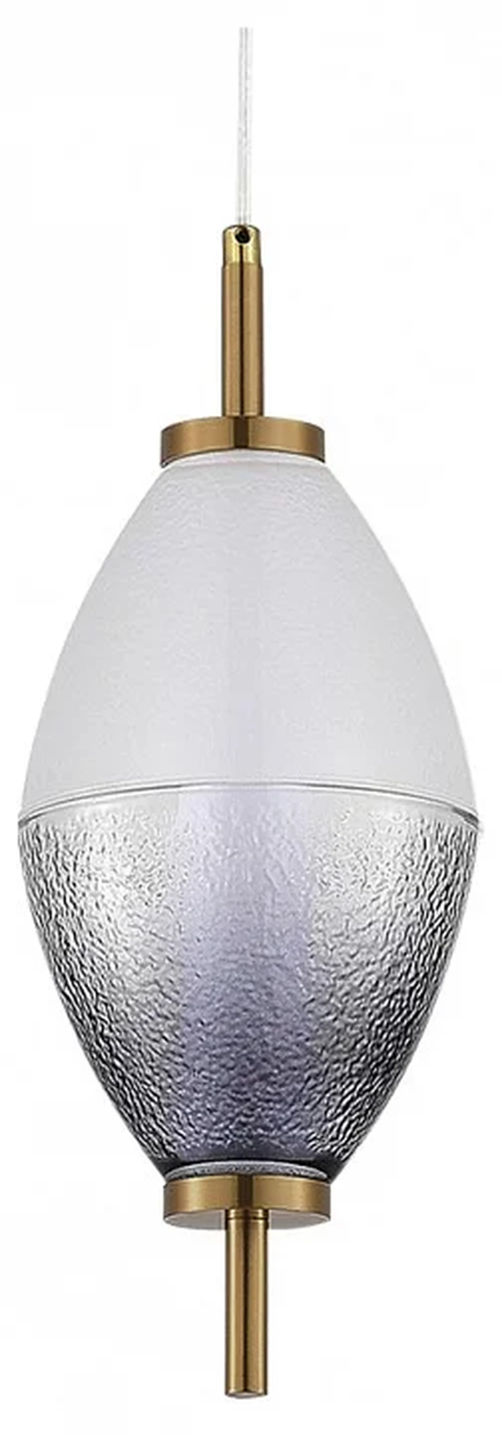 Светильник подвесной ST-Luce Черный/Белый, Дымчатый LED 1*8W 3000K