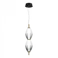 Светильник подвесной ST-Luce Черный/Белый, Дымчатый LED 1*16W 3000K