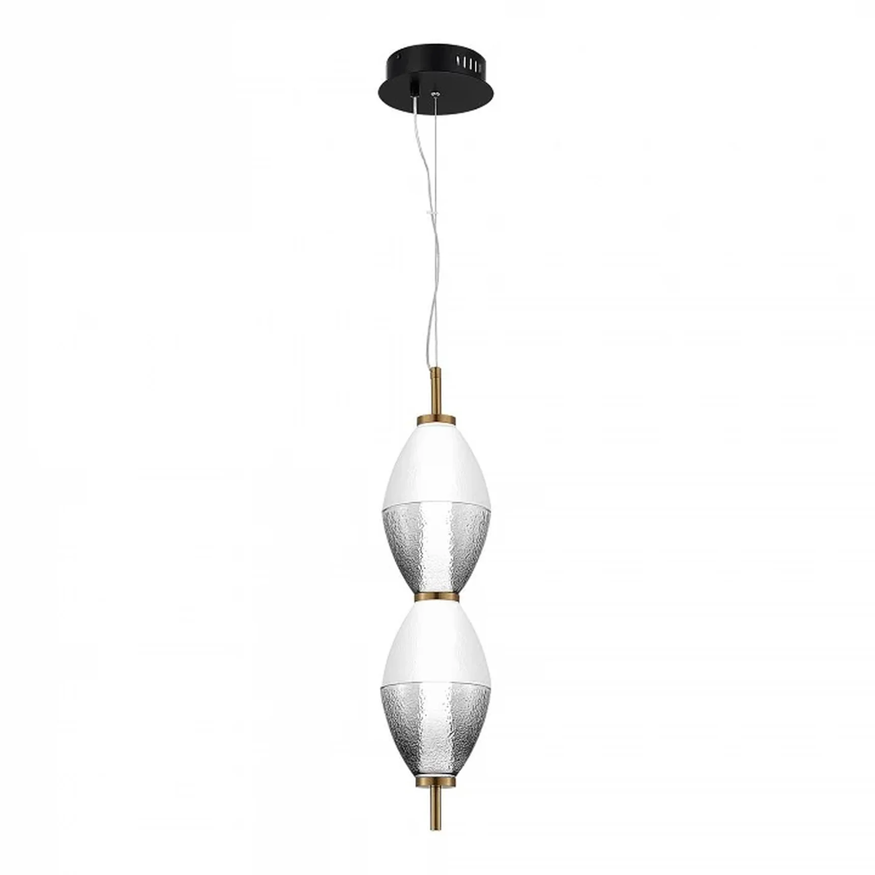 Светильник подвесной ST-Luce Черный/Белый, Дымчатый LED 1*16W 3000K