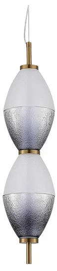 Светильник подвесной ST-Luce Черный/Белый, Дымчатый LED 1*16W 3000K