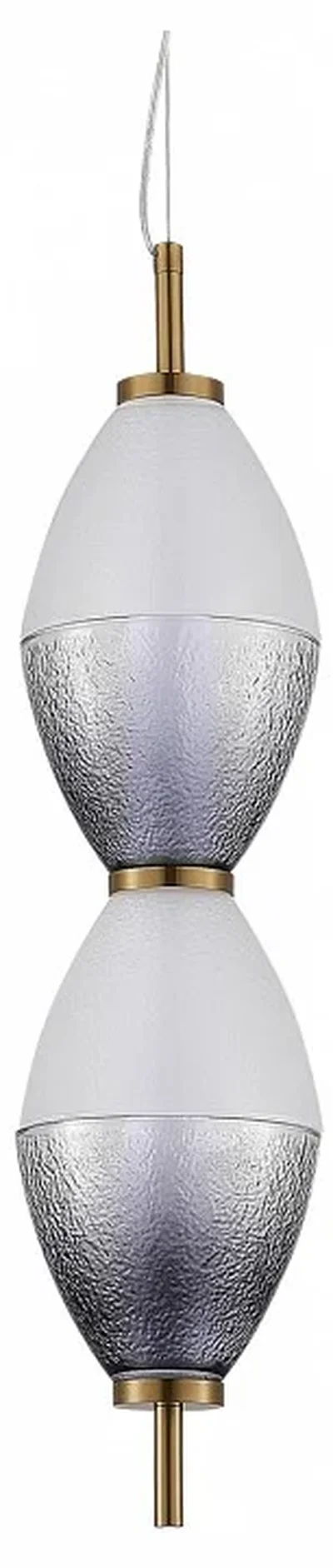 Светильник подвесной ST-Luce Черный/Белый, Дымчатый LED 1*16W 3000K