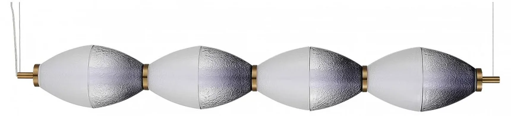 Светильник подвесной ST-Luce Черный/Белый, Дымчатый LED 1*28W 3000K