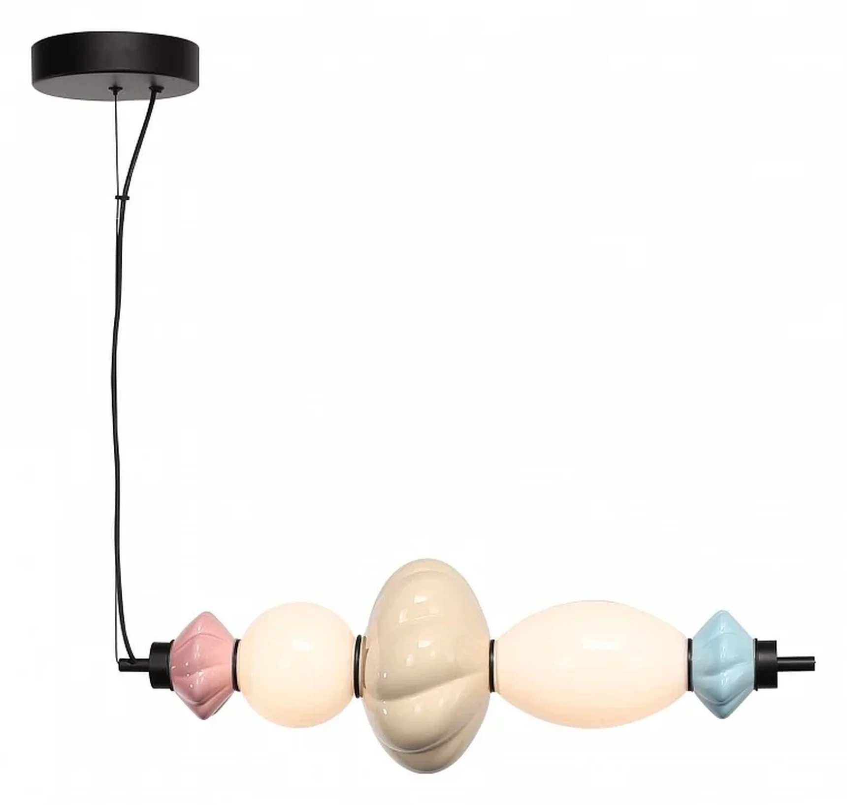 Светильник подвесной ST-Luce черный/синий, желтый, розовый, опаловый LED 1*18W 3000K FLORENTINI