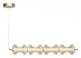 Светильник подвесной ST-Luce золото/коньячный LED 1*22W 3000K SPINE