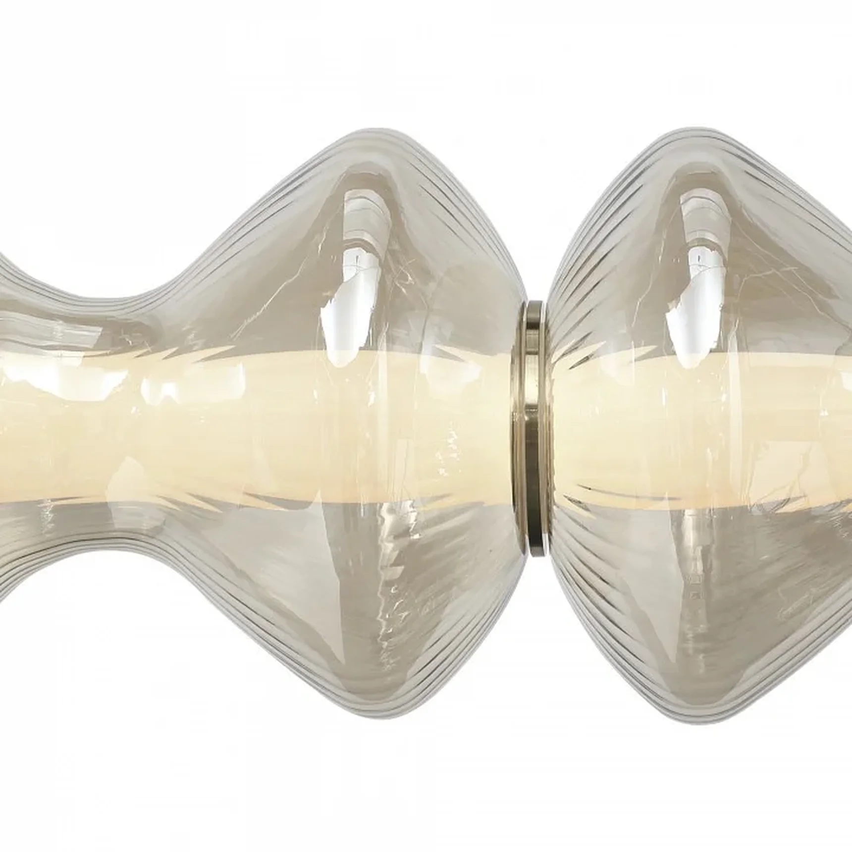 Светильник подвесной ST-Luce золото/коньячный LED 1*22W 3000K SPINE