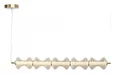 Светильник подвесной ST-Luce золото/коньячный LED 1*28W 3000K SPINE