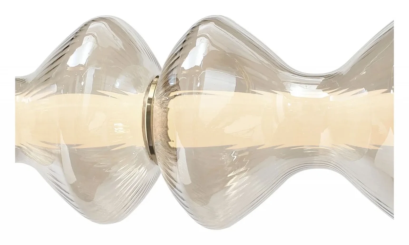 Светильник подвесной ST-Luce золото/коньячный LED 1*28W 3000K SPINE