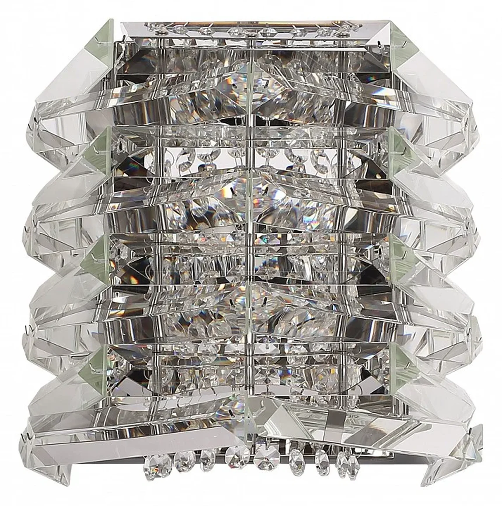 Светильник настенный ST-Luce никель/прозрачный E14 2*40W STROZZI
