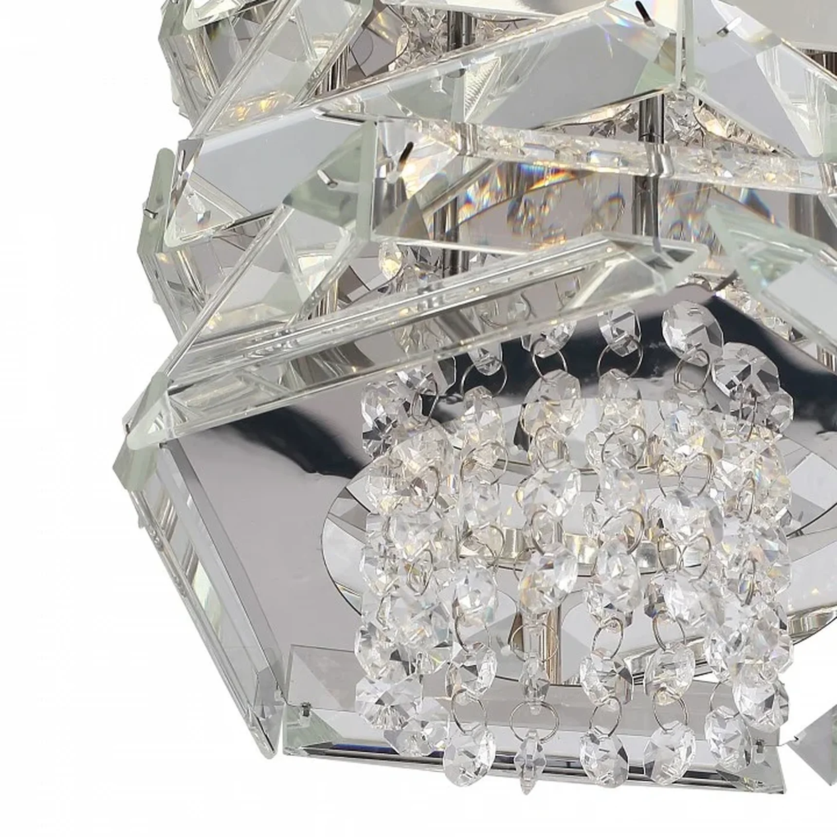 Светильник подвесной ST-Luce никель/прозрачный E14 1*40W STROZZI