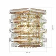 Светильник настенный ST-Luce медь/прозрачный E14 2*40W STROZZI