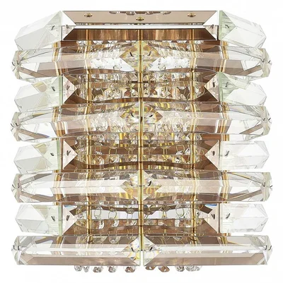 Светильник настенный ST-Luce медь/прозрачный E14 2*40W STROZZI